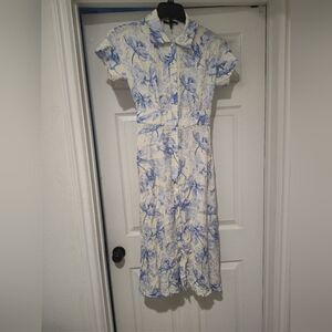 Maje Button Down Dress